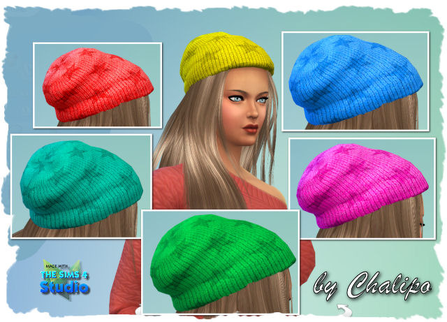 Sims 4 Sweaters and beanies by Chalipo at All 4 Sims