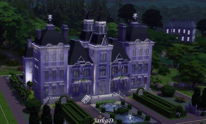 Sims 4 VICTORIA Mansion at JarkaD Sims 4 Blog