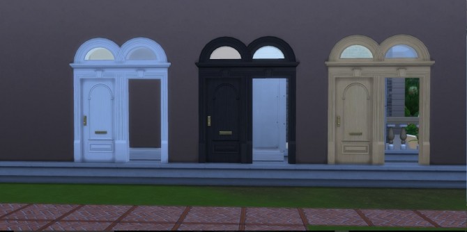 Sims 4 Great Traditions Doorway and Arch by AdonisPluto at Mod The Sims