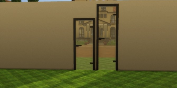 Sims 4 Doors Modified by AdonisPluto at Mod The Sims