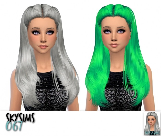 Sims 4 Skysims 067, 126 and 270 retextures at Nessa Sims
