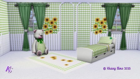 Sims 4 FARANDOLE bedroom by Guardgian at Khany Sims