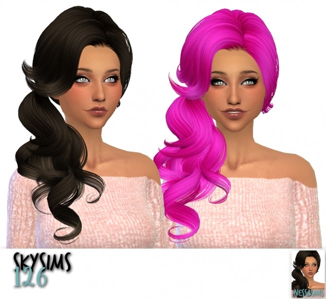 Sims 4 Skysims 067, 126 and 270 retextures at Nessa Sims