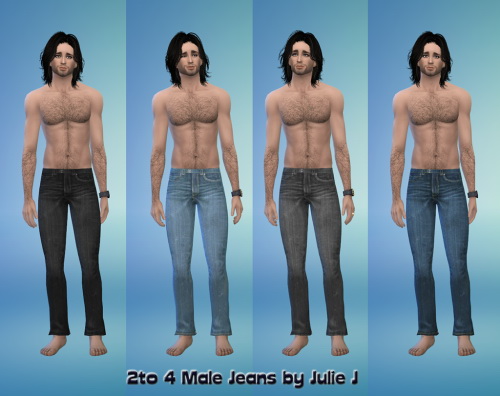 Sims 4 2to4 Nightlife Male Jeans at Julietoon – Julie J