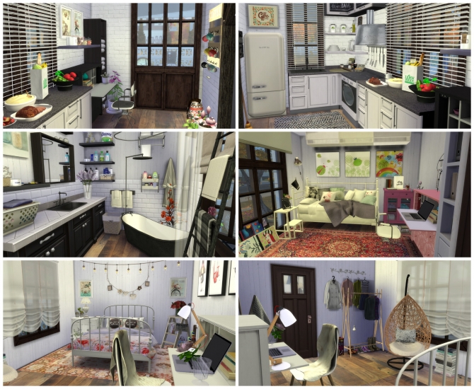 Beautiful Autumn house at Dinha Gamer » Sims 4 Updates