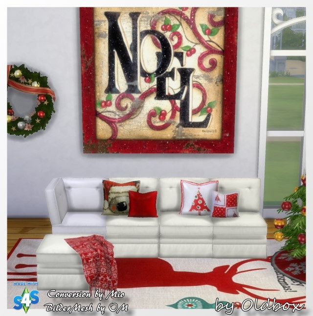 Sims 4 Serenity paintings by Oldbox at All 4 Sims