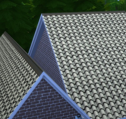 Sims 4 Miscellaneous roofs by Oldbox at All 4 Sims