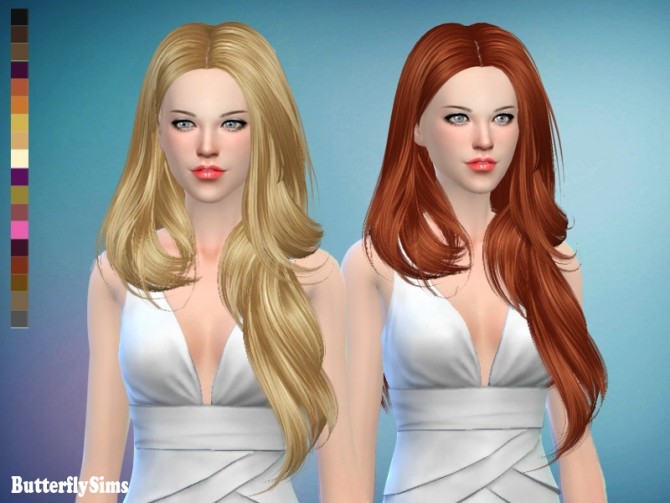 Sims 4 B fly hair AF175 No hat (PAY) at Butterfly Sims
