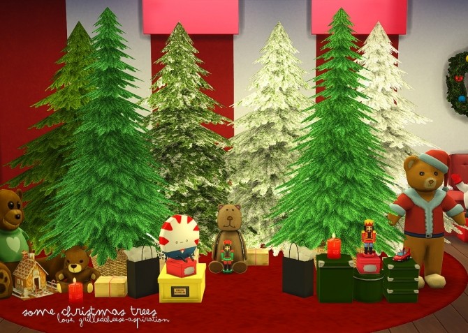 Sims 4 Christmas Trees at Grilled Cheese Aspiration