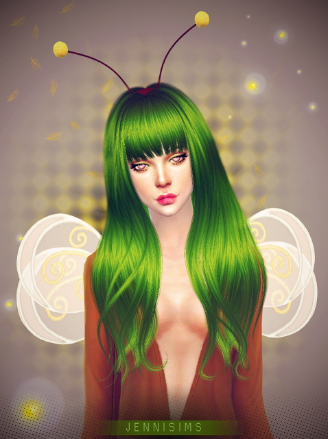 Sims 4 Bee Wings and Antenna at Jenni Sims