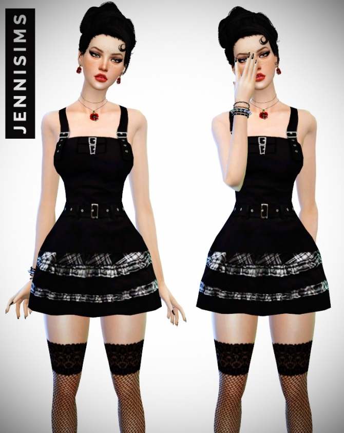 Remember Me Set: Dress, Top, Gloves Top at Jenni Sims » Sims 4 Updates