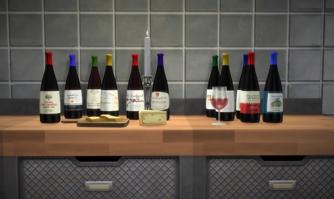 Sims 4 Nectar bottles at Budgie2budgie