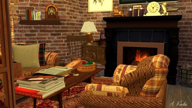 Sims 4 Winters tale house at Angelina Koritsa