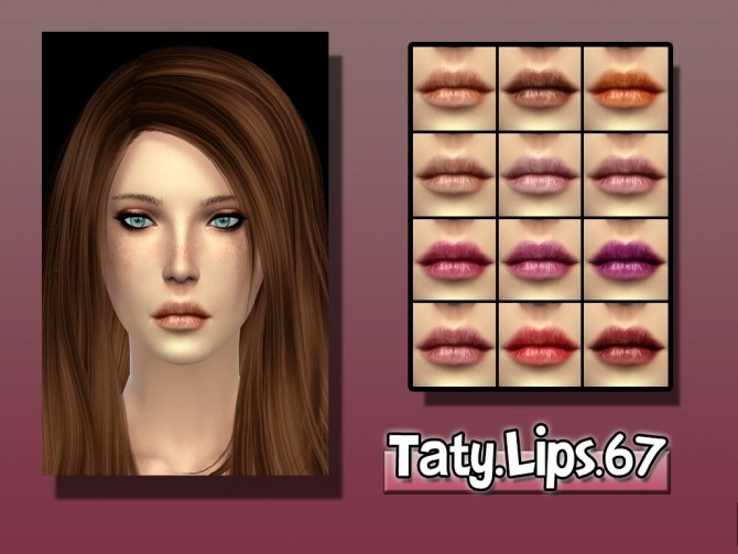 Sims 4 Lips 67 at Taty – Eámanë Palantír