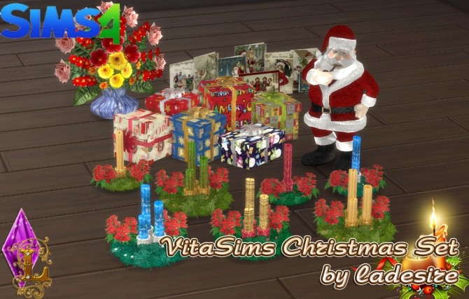 Sims 4 VitaSims Christmas Set at Ladesire