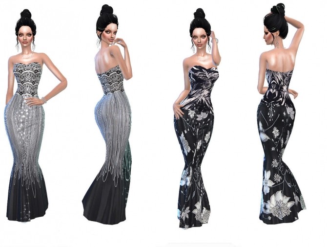Sims 4 Couture dresses at Niriidaniriis – Fashiontale Sims4