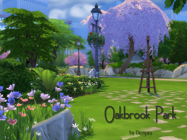 Sims 4 Oakbrook Park by Degera at TSR