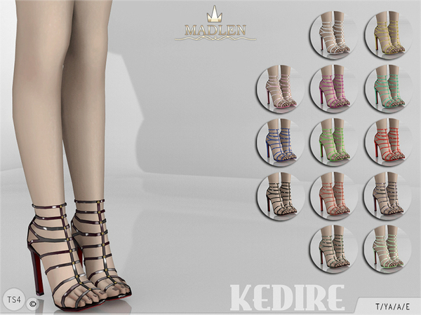 Sims 4 Madlen Kedire Shoes by MJ95 at TSR