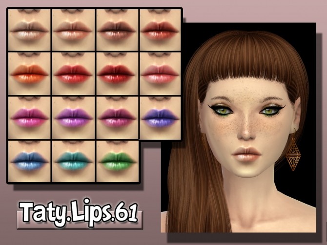Sims 4 Lips 61 at Taty – Eámanë Palantír