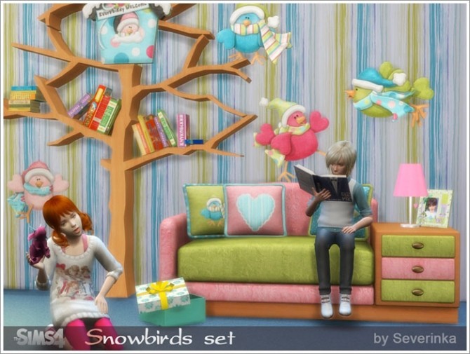 Sims 4 Snowbirds set at Sims by Severinka