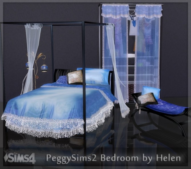 Sims 4 PeggySims2 Bedroom conversion at Helen Sims