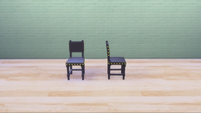 Sims 4 Gothic Chair at Meinkatz Creations