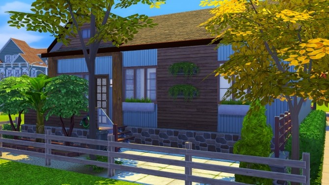 Sims 4 Unfurnished Christopher Steel’s house at Jenba Sims