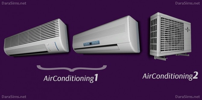 Sims 4 Air conditioners at Dara Sims