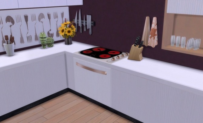 Sims 4 Firence kitchen at pqSims4