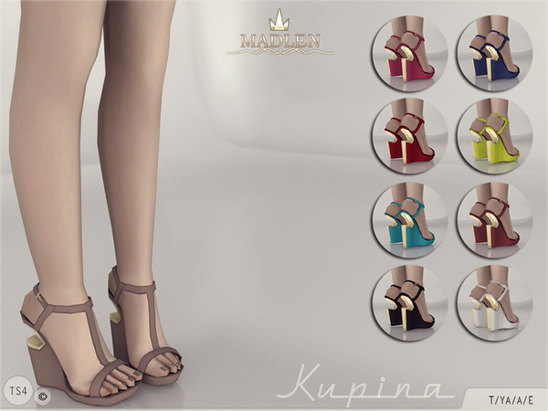 Sims 4 Madlen Kupina Shoes by MJ95 at TSR