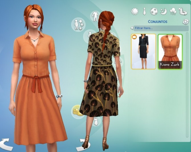 Sims 4 Country Living Dress by Kiara at My Stuff