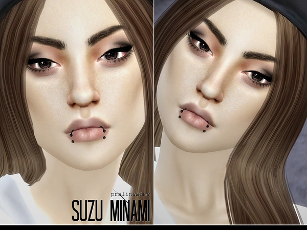 Sims 4 Suzu Minami by Pralinesims at TSR