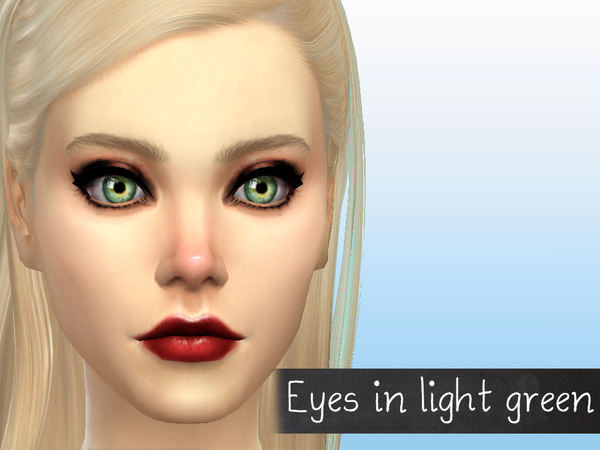 Sims 4 Real Color Eye Collection by fortunecookie1 at TSR