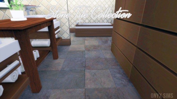Sims 4 Stone Tile Collection at Onyx Sims