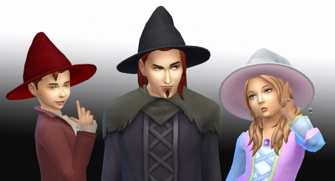 Sims 4 Witch Hat Conversion at My Stuff