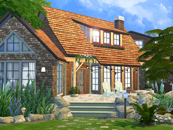 Sims 4 Helena house by Rirann at TSR