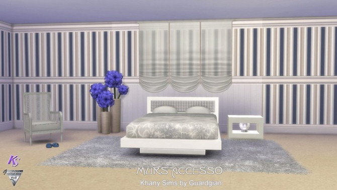 Sims 4 ACCESSO and CAPRICCIO walls by Guardgian at Khany Sims