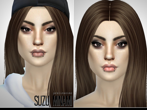 Sims 4 Suzu Minami by Pralinesims at TSR