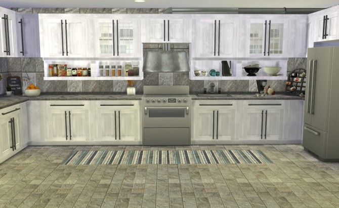 Sims 4 Bayside Kitchen by Ilona at My little The Sims 3 World