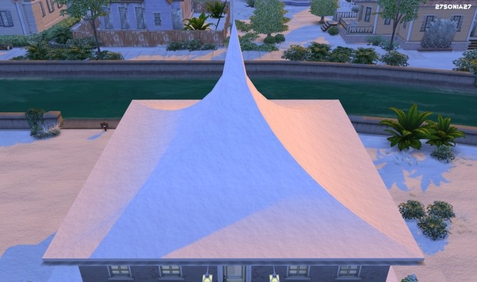Sims 4 Snowy Roof at 27Sonia27