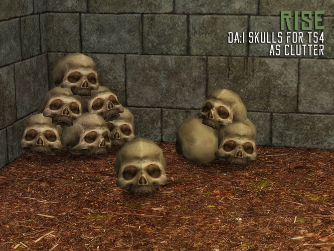 Sims 4 Animal Skull Cc