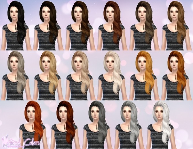 Sims 4 Butterflysims Hair 170 Retexture at Aveira Sims 4