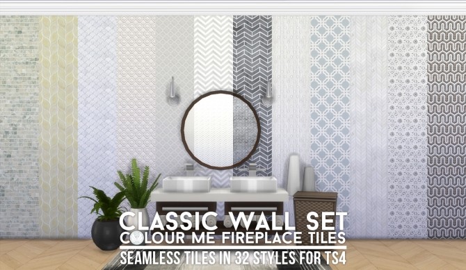 Sims 4 UPDATED Look At Me! Fireplace and Walls at Simsational Designs