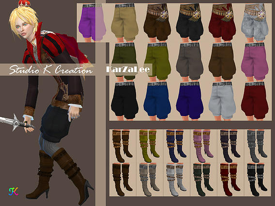 Sims 4 Medieval edge My lord outfit at Studio K Creation