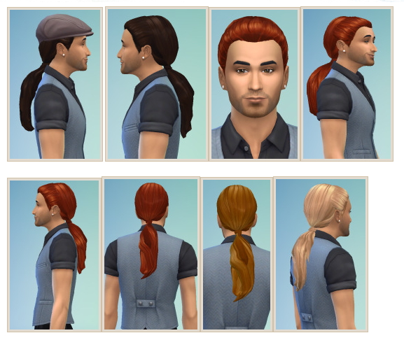 Sims 4 David Hair at Birksches Sims Blog
