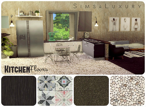 Sims 4 Kitchen design floors at Sims4 Luxury
