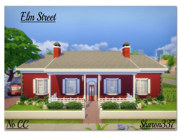 Sims 4 Elm Street house by sharon337 at TSR