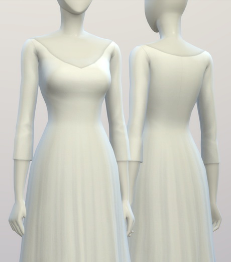 Sims 4 Audreys dress at Rusty Nail