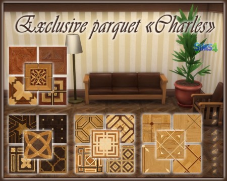 Charles Exclusive parquet by AdeLanaSP at Mod The Sims