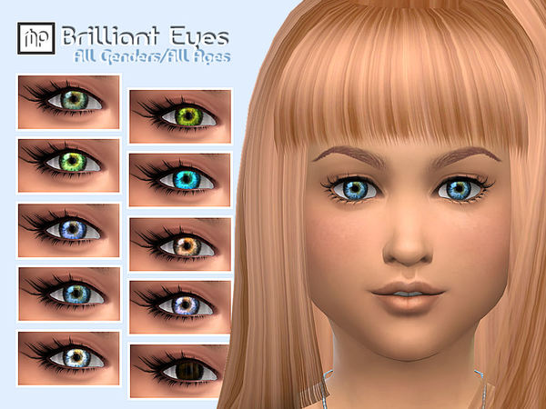 Sims 4 Brilliant Eye Color N1 by MartyP at TSR